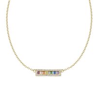 Collana Amen Donna Elegance in Argento Zircone CLRATAGMZ3 - CLRATAGMZ3